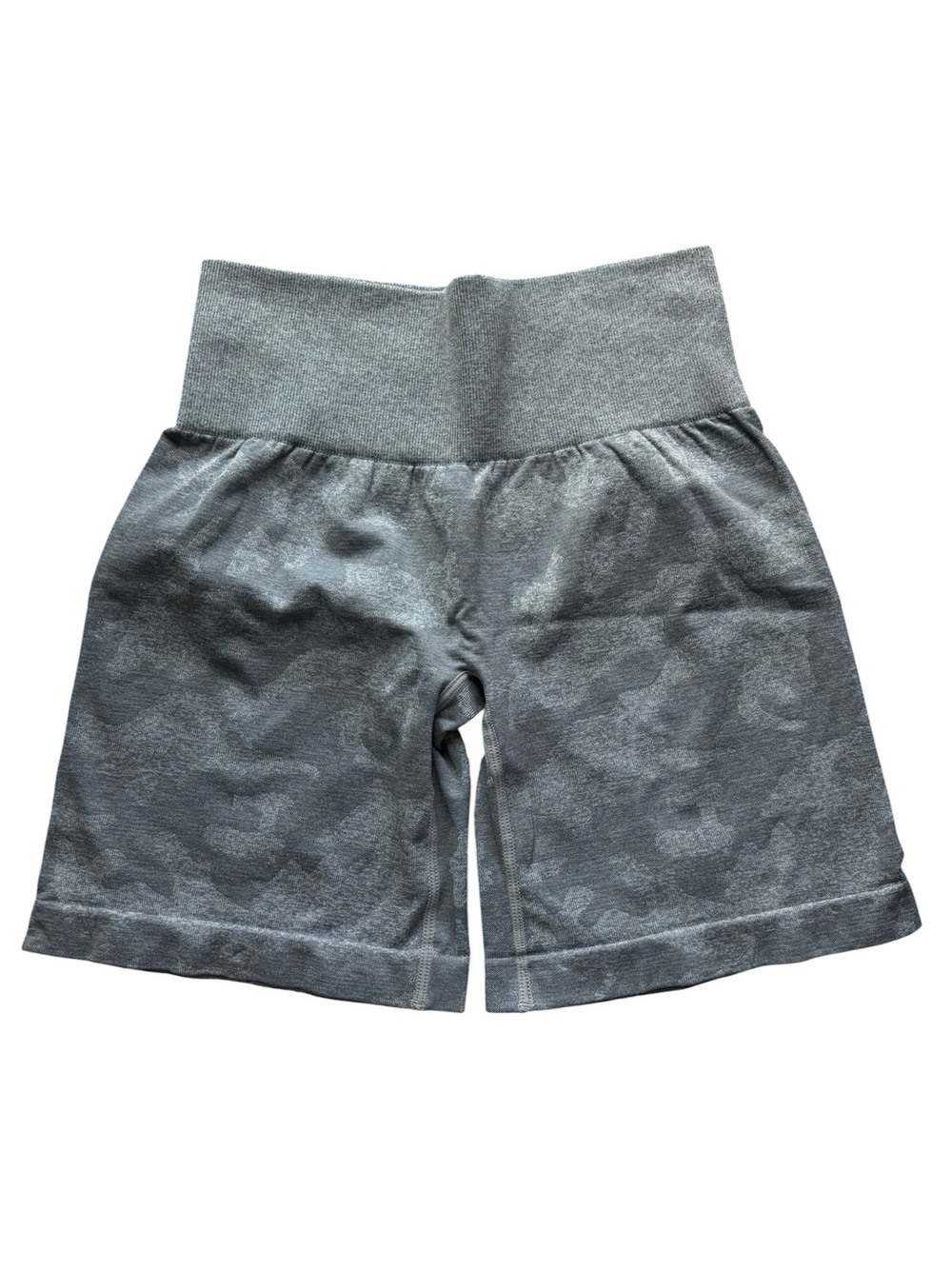 NVGTN Gray Camo Stretch-Waist Kids Shorts